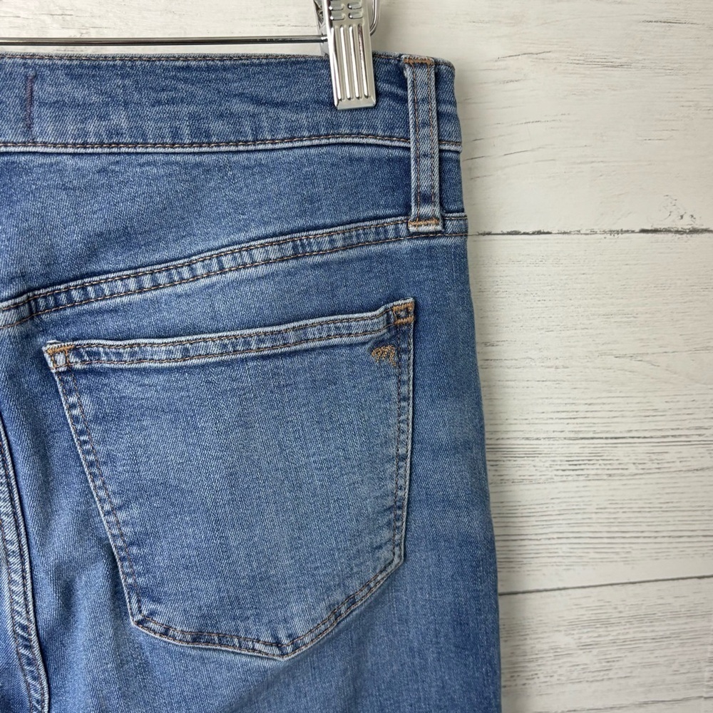 Madewell Stovepipe Jeans in Harsdale Wash Slim Stretch High Rise Denim 27 - Picture 8 of 15